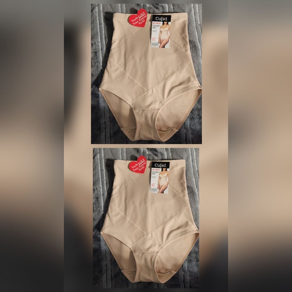 Cupid Extra Firm Control Tummy Tuck High Waist Shaping Brief Shapewear Size XL